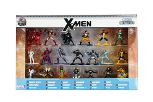 Jada Toys Marvel X-Men 20 Pack Die-Cast Figures, 1.65