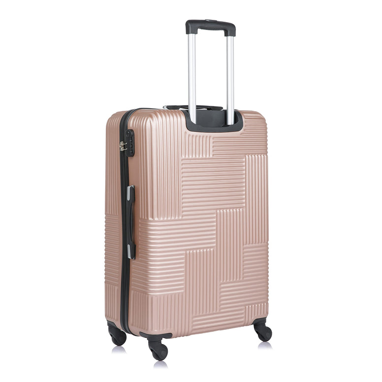 Senator Hard Case Carry on Luggage 20 Inches Small Suitcase with Wheels for Unisex – KH110 | ABS Lightweight Carryon Luggage with Spinner Wheels 4 (Carry-On 20-Inch, Rose Gold)