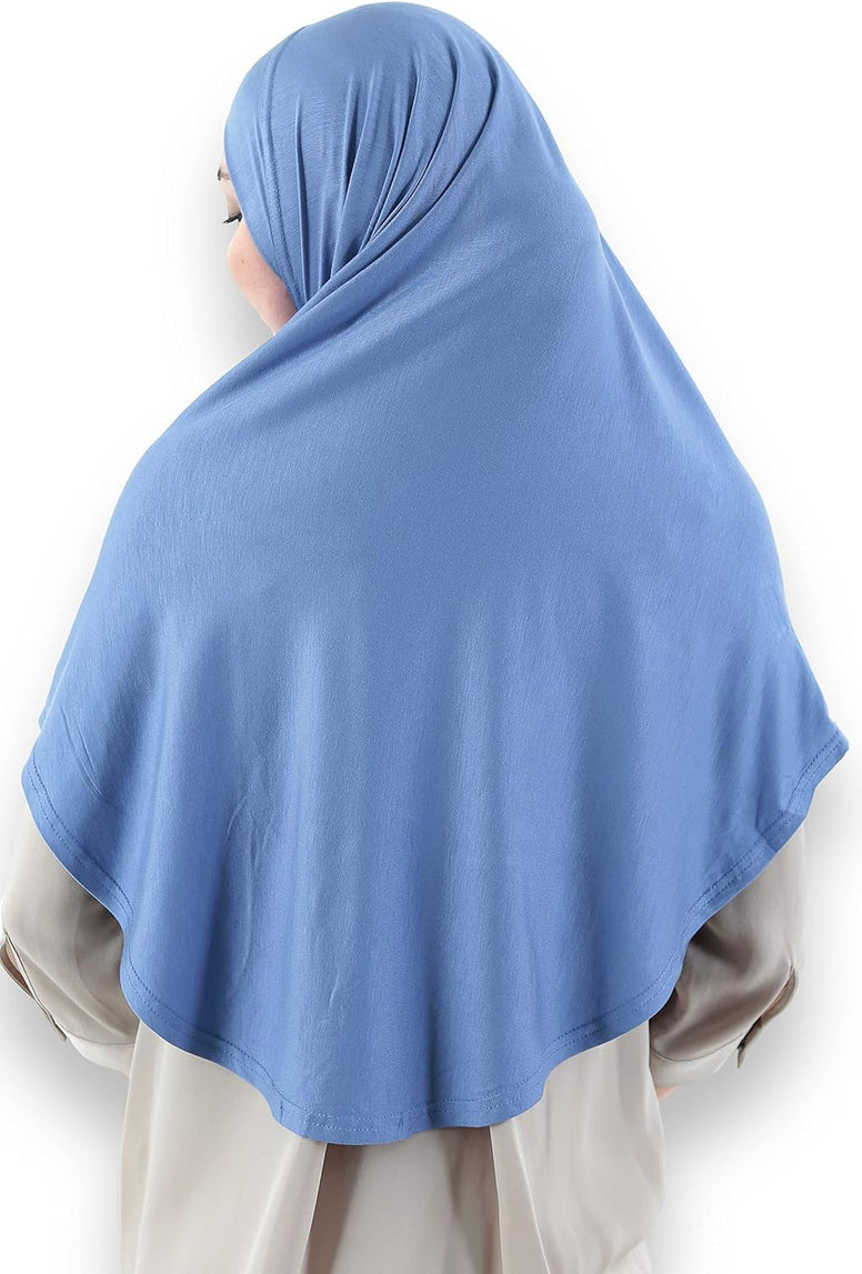 Avanos Easy Wear Soft Hijab for Women, Instant Hijab Long Scarf, Jersey Turbans Prayer Muslim Abayas Dress Clothes Jilbab