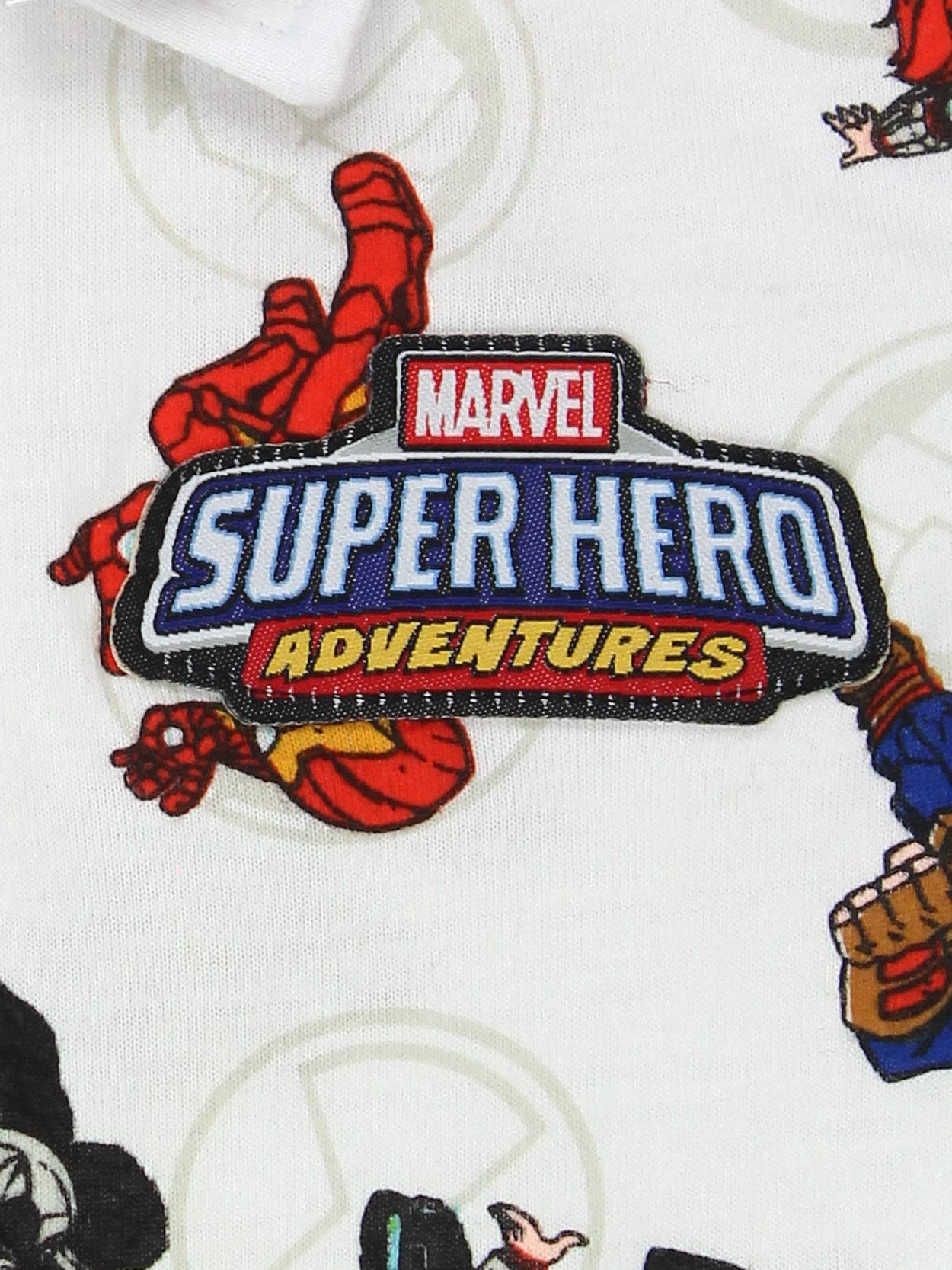 Marvel Super Hero Adventures Toddler Boys Polo Collared Shirt