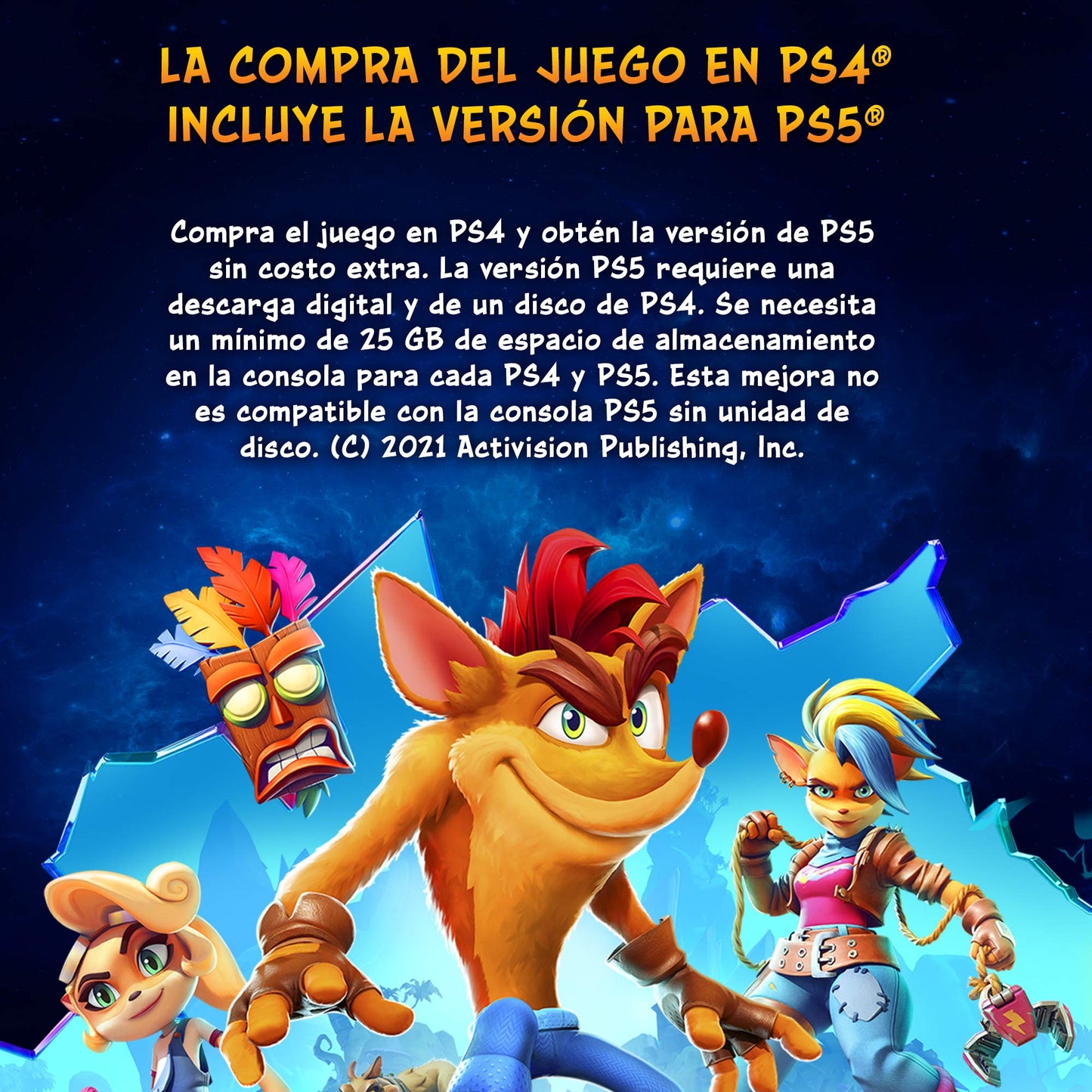PlayStation Crash Bandicoot 4 Its About Time (Latam) PS4