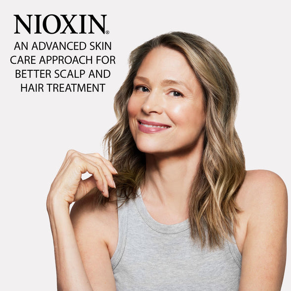 Nioxin System 4 Scalp & Hair Treatment, Color Treated Hair with Progressed Thinning, 3.4 oz