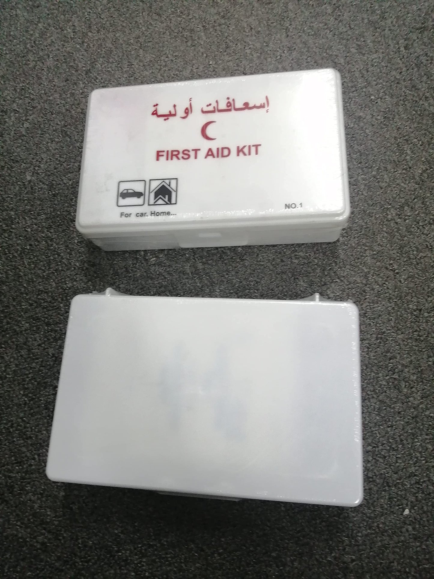 Portable Emergency First Aid Kit Set for Travel Home & Car,42-Piece - White