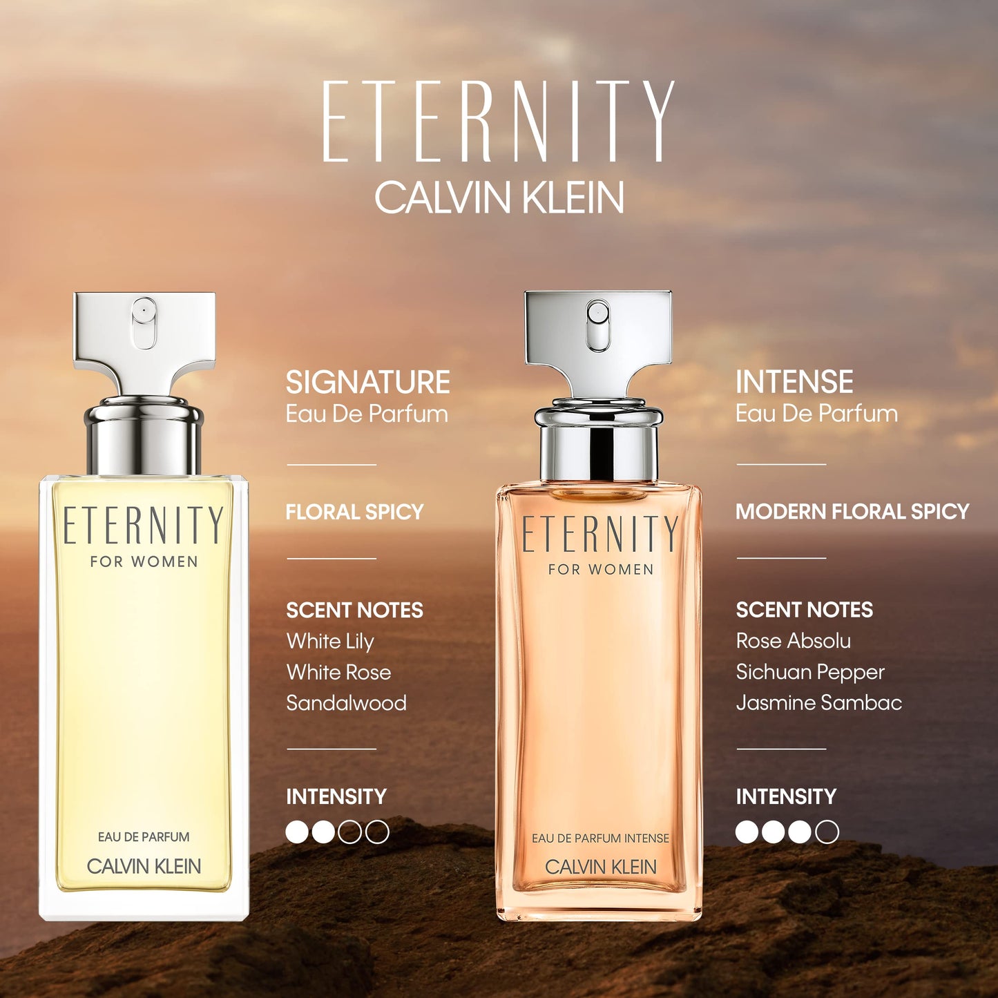 Calvin Klein Eternity Intense Perfume for Women Eau De Parfum 50ML