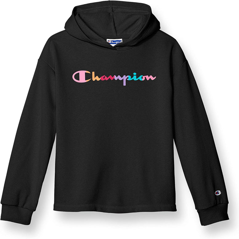 Champion Girls Hoodie, Lightweight Pullover Hoodie for Girls, Lightweight Sweatshirt, Graphics