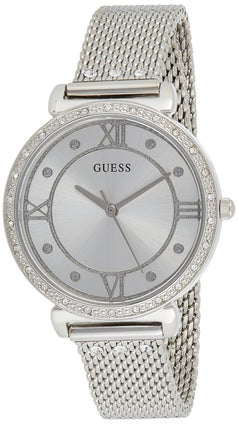 GUESS Women's Stainless Steel Strap Quartz Watch - Model W1289L1 with Analog Display