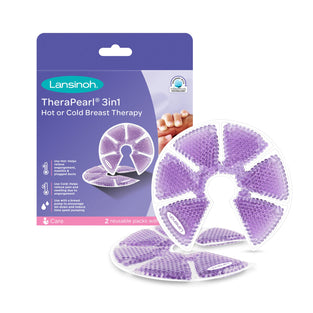 Lansinoh TheraPearl 3 in 1 Hot or Cold Breast Therapy , Pack of 2