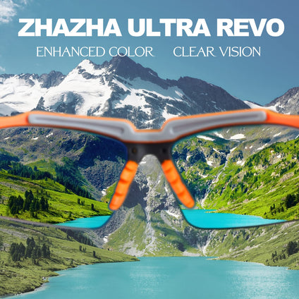 ZHA ZHA Polarized Sports Sunglasses, 100% UV Protection Baseball Cycling MTB Fishing Glasses, Sport Goggles for Men Women