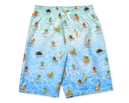 Jachs NY 2-Pack Quick Dry Beach Boys Swim Trunks Board Shorts