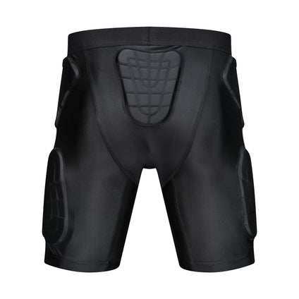 TUOY Padded Compression Shorts Padded Football Girdle Hip and Thigh Protector for Football Paintball Basketball Ice Skating Rugby Soccer Hockey and All Other Contact Sports