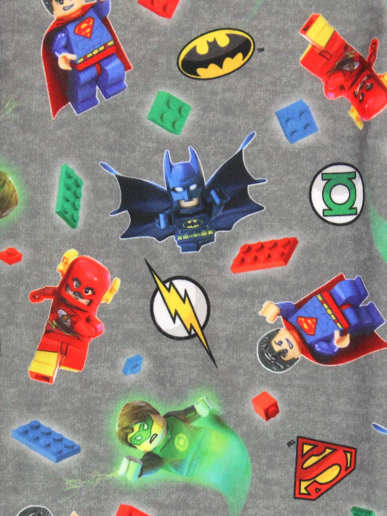 LEGO DC Super Heroes Kids Flannel Lounge Pajama Pants