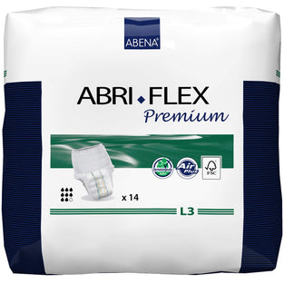 Abena Abri-Flex Premium Protective Underwear, Level 3, (Medium To Extra Large Sizes) Large, 14 Count