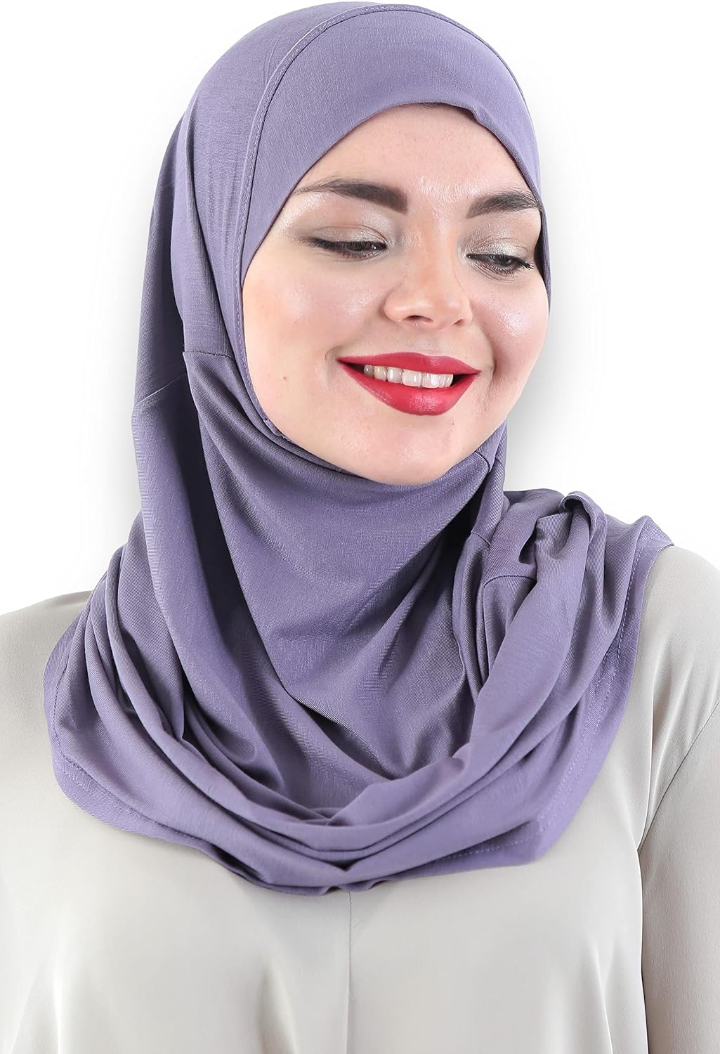 Avanos Easy Wear Soft Hijab for Women, Instant Hijab Long Scarf, Jersey Turbans Prayer Muslim Abayas Dress Clothes Jilbab