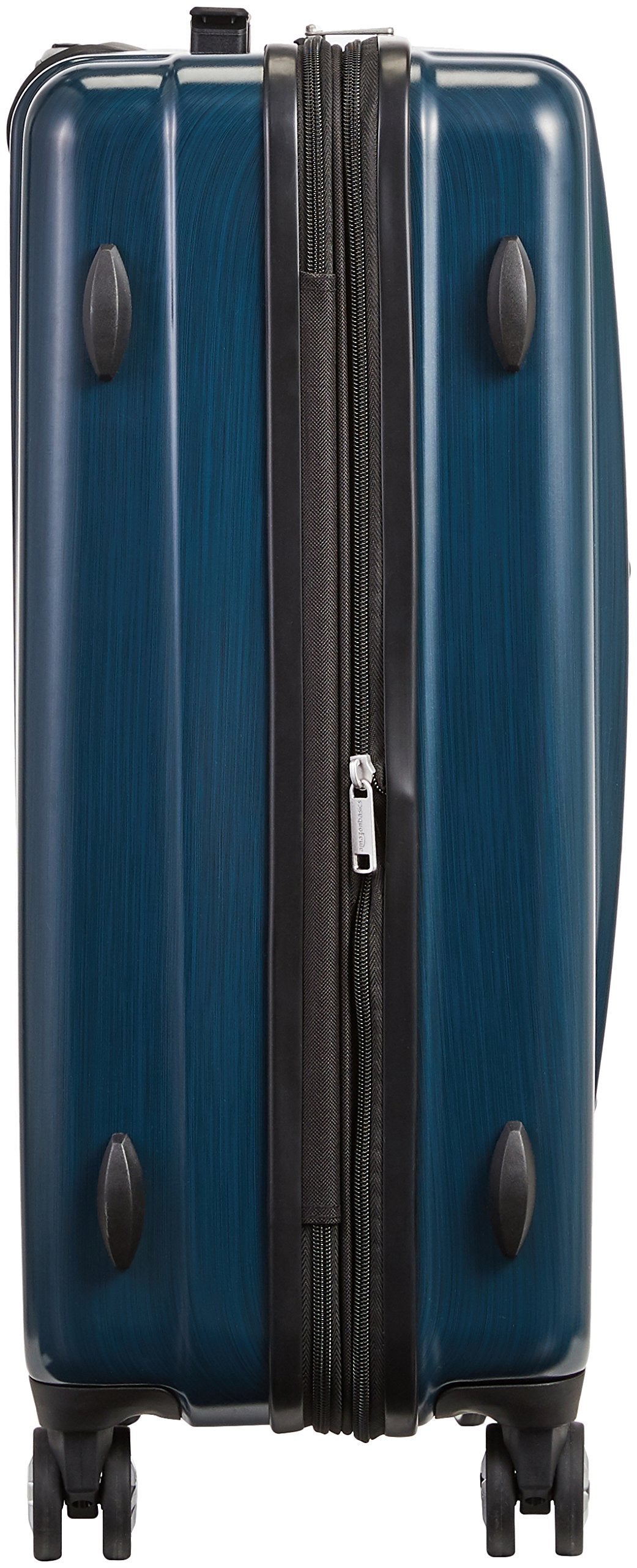 Metro Muscat Basics Hardshell Spinner Luggage - 24 inch (Material: ABS+ Polycarbonate), Navy Blue