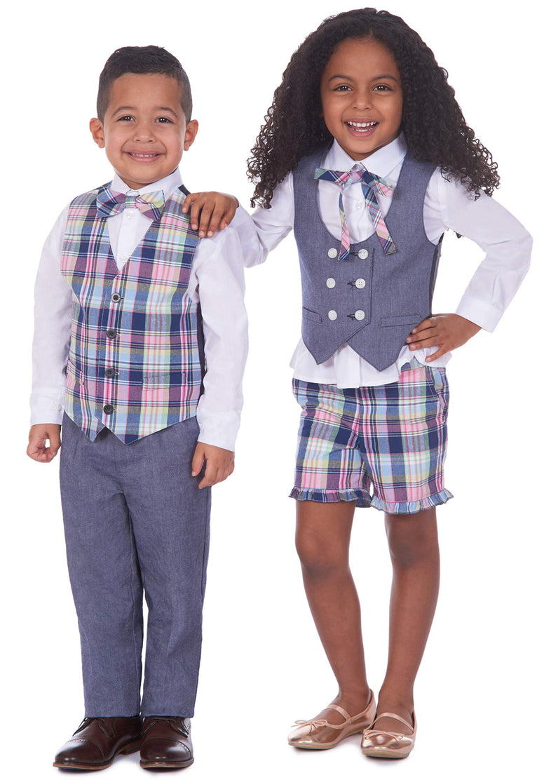 IZOD Boys' 4-Piece Formal Suit Vest Set (Size-5)