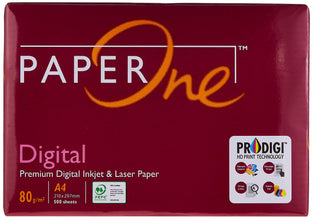 PaperOne™ Digital Carbon Neutral Premium Copy Paper, 80 GSM, A4 Size, 5 reams per Carton Box