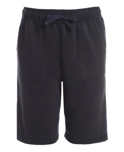 IZOD Boys' School Uniform Sensory-Friendly Knit Short, Soft Fabric with Elastic Waist, Tagless, Flattened Seams & Pockets