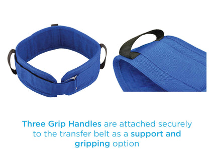 NOVA Transfer Belt with Grip Handles, Extra Wide & Durable Gait Belt, 36
