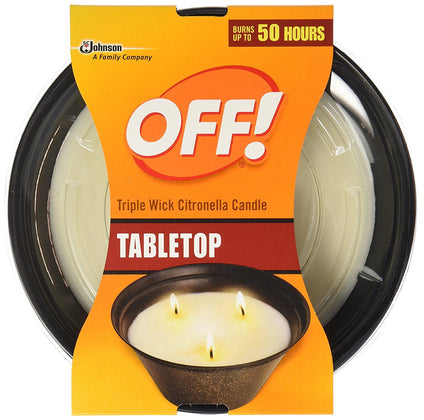 Citronella Triple-Wick Candle, 23-oz. -71170