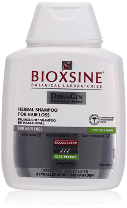 BIOXSINE SHAMPOO FOR GREASY HAIR- AGAINST HAIR LOSS IN MEN & WOMEN AND ACCELERATE GROWTH- FAST GROWTH REMEDY 300ML