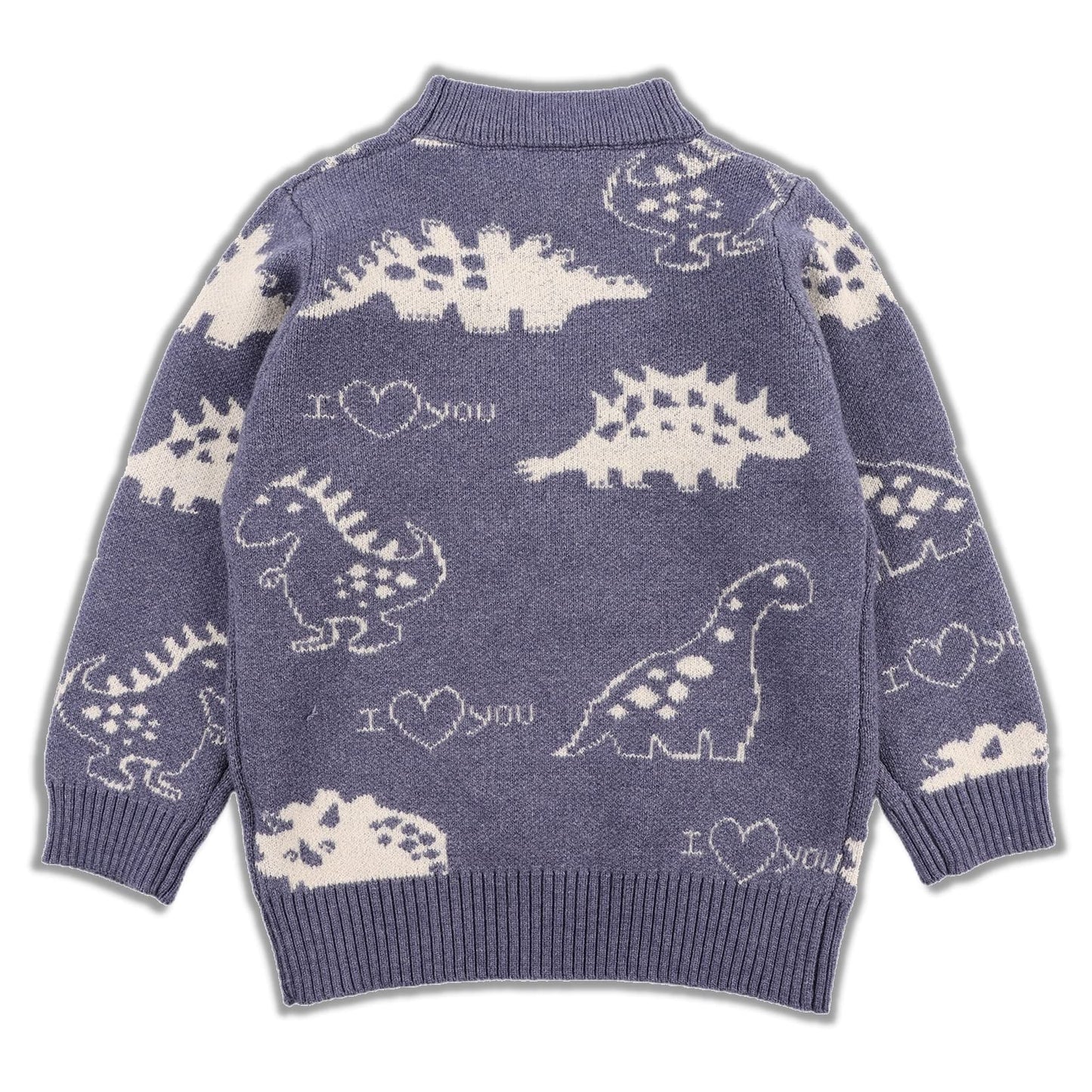 Peecabe Winter Baby Boy Dinosaurs Sweaters Toddler Girl O-Neck Soft Pullover Infant Knitted Fall Sweater 4 Years