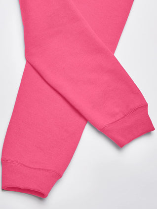 EcoSmart Joggers, Cotton Sweatpants for Girls, Soft Fleece Joggers (Small)