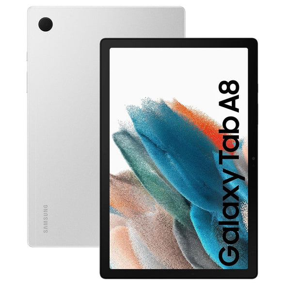 SAMSUNG Galaxy Tab A8, 10.5-inch Android Computer Tablet, 64GB, 4GB RAM, LTE, WiFi, Bluetooth, Silver (UAE Version)