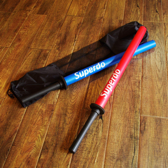 Superdo Foam Sword Practice Swords Sparring Training Stick (Double Pack)