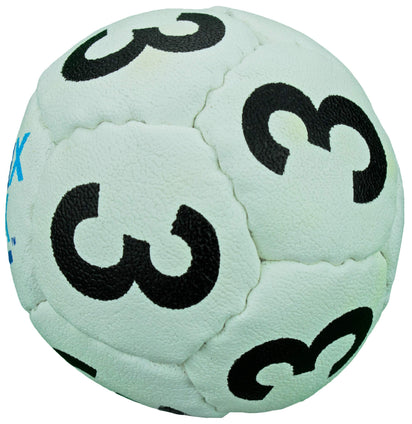 SWAX LAX Numbered Lacrosse Training Balls for Goalies Set of 3 Practice Balls, Lax Goalies Develop Laser Focus by Calling Out Numbers of Incoming Balls