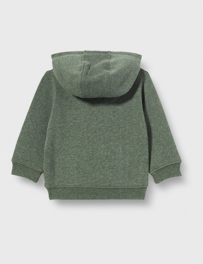 Levi's Kids Baby Boys' Lvb logo Full Zip Hoodie Hooded Sweatshirt 3 Months