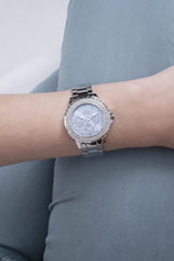 GUESS Women's 36mm Sport Crystal Multifunction Watch