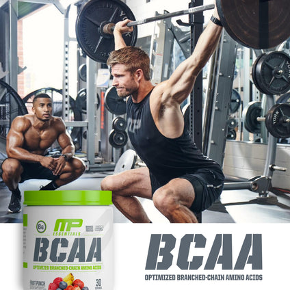 MusclePharm Essentials BCAA, Fruit Punch - 30 Servings