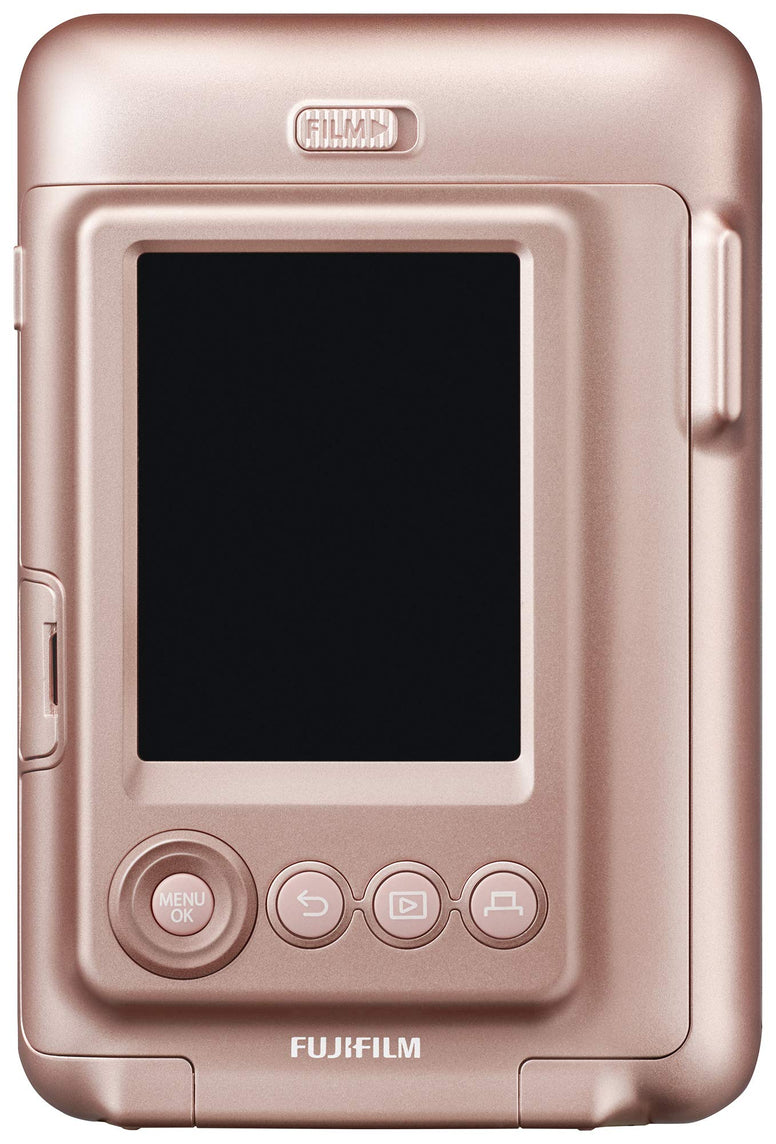 Fujifilm Instax Mini Liplay Hybrid Instant Camera - Blush Gold