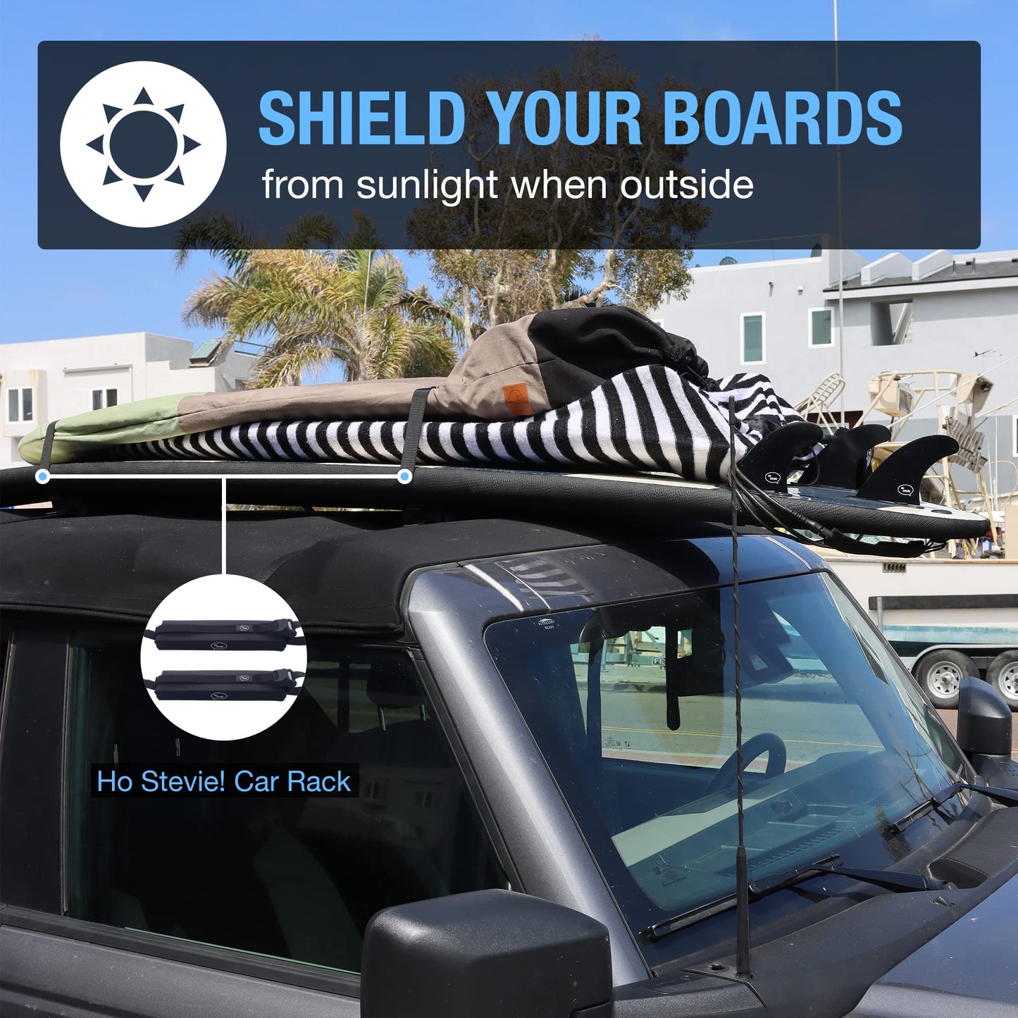 Ho Stevie! Surfboard Sock Cover - Light Protective Bag for your Surf Board [Choose Size and Color]