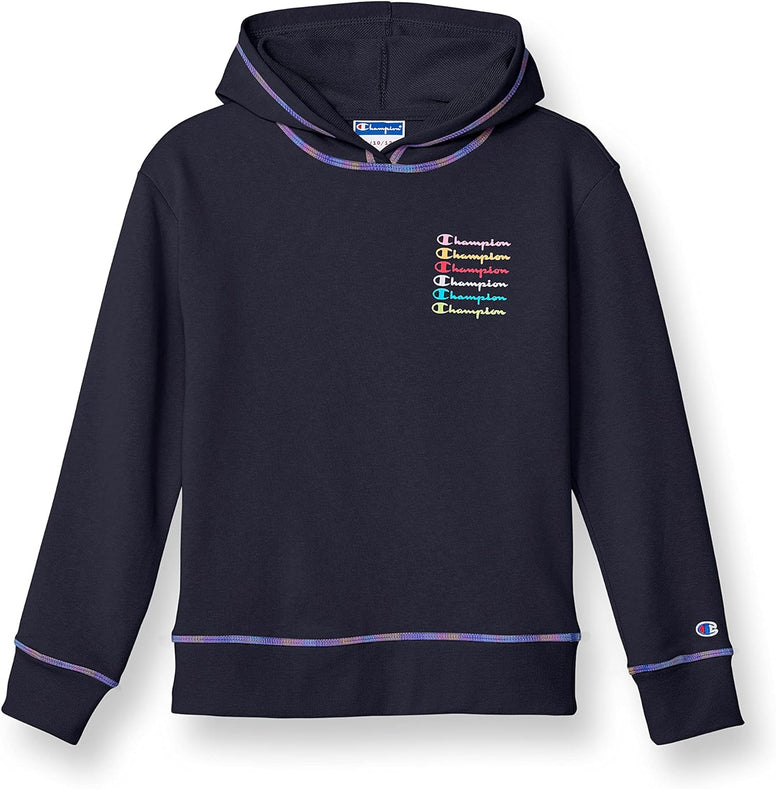 Champion Girls Hoodie, Lightweight Pullover Hoodie for Girls, Lightweight Sweatshirt, Graphics