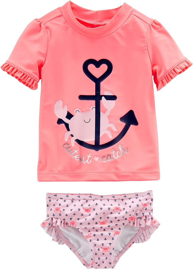 Simple Joys by Carter's Girls' Assorted Rashguard Sets