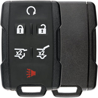 KeylessOption Keyless Entry Remote Control Car Key Fob Case Shell Button Pad Outer Cover for Suburban Tahoe M3N-32337100