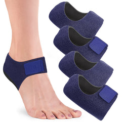 Heel Protectors, Heel Cups, Heel Sleeve, 4PCS KASTWAVE Plantar Fasciitis Socks with Arch Support, Heel Ankle Brace, Heel Pain Cracked, Achilles Tendinitis Blisters, Gel Heel Cushion Pads for Men Women