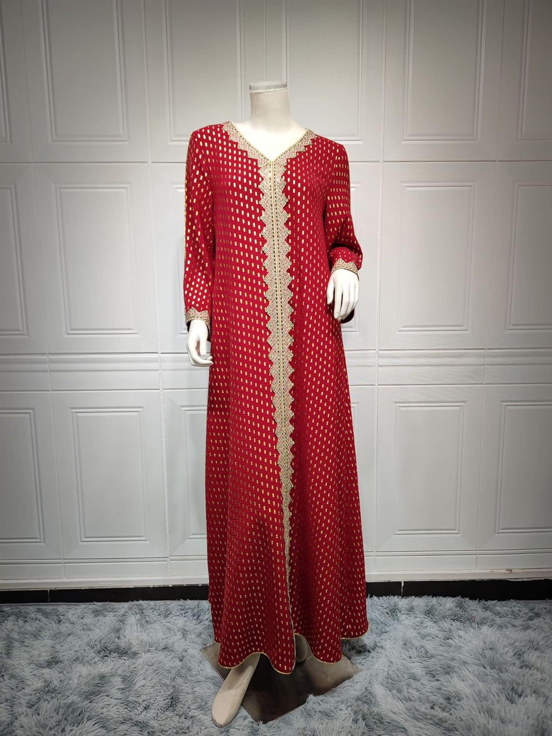 Arab Morocco Muslim Maxi Dress Abaya Women Ramadan Abayas Dubai Turkey Islam Kaftan Long for Women Tradition Causal Wear