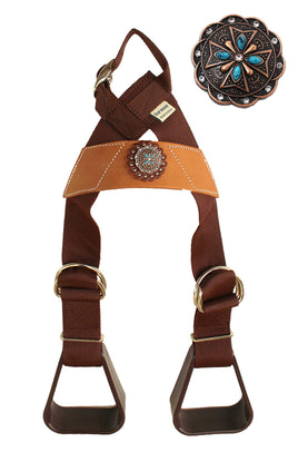 Horse Saddle Western Show Buddy Stirrups Kids Child Youth Pony Rodeo 5138