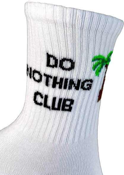 SickSock Funny White Gym Socks