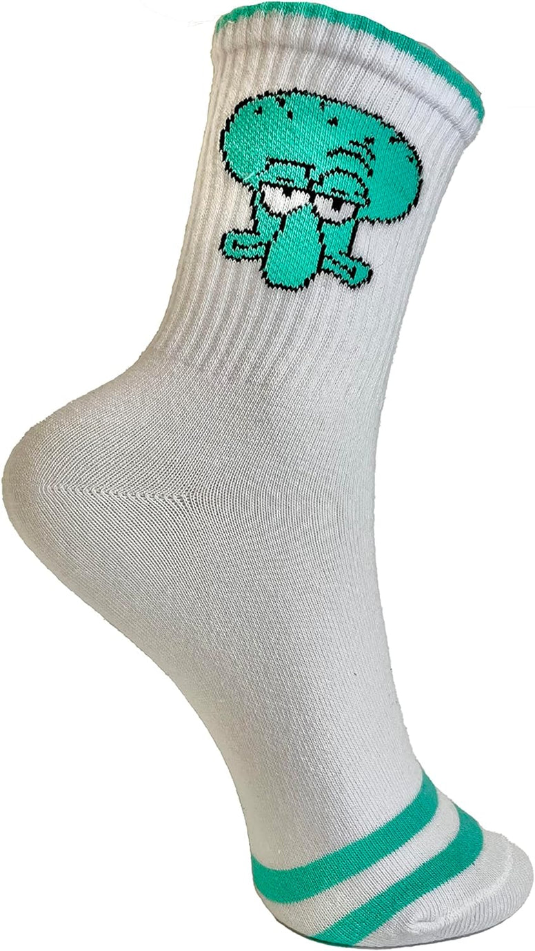 SickSock Funny White Gym Socks