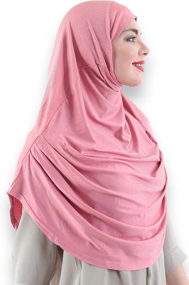 Avanos Easy Wear Soft Hijab for Women, Instant Hijab Long Scarf, Jersey Turbans Prayer Muslim Abayas Dress Clothes Jilbab