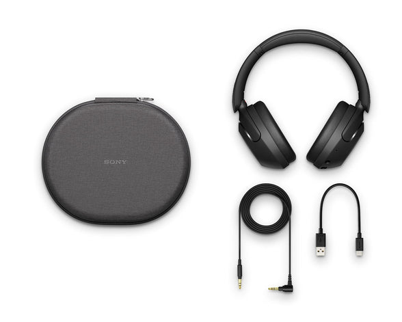 Sony WH-XB910N Extra Bass Noise Cancelling Bluetooth Wireless Over Ear Headphones with Alexa Voice Control, Fast Pair, 30Hr Battery, Black