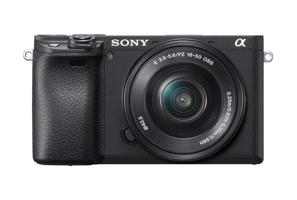 Sony Alpha A6400 Mirrorless Camera With 16-50 Lens Kit, Compact Aps-C Interchangeable Lens Digital Camera With Real-Time Eye Auto Focus, 4K Video & Flip Up Touchscreen, Ilce-6400Lb