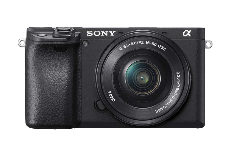 Sony Alpha A6400 Mirrorless Camera With 16-50 Lens Kit, Compact Aps-C Interchangeable Lens Digital Camera With Real-Time Eye Auto Focus, 4K Video & Flip Up Touchscreen, Ilce-6400Lb