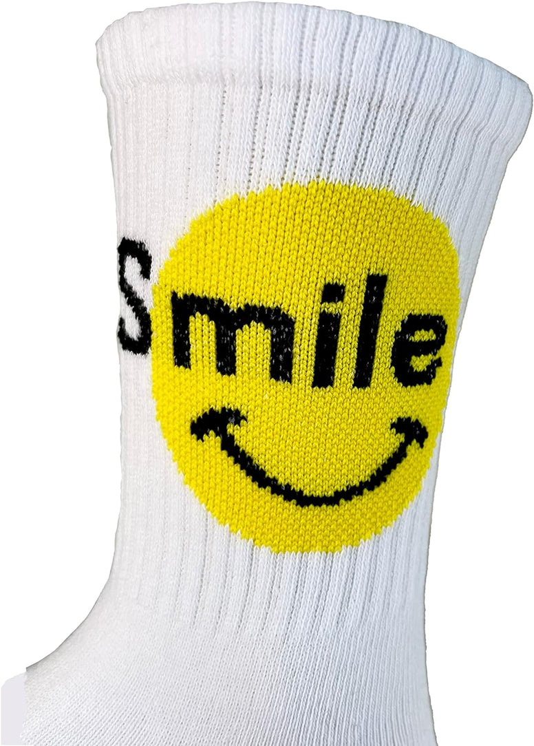 SickSock Funny White Gym Socks