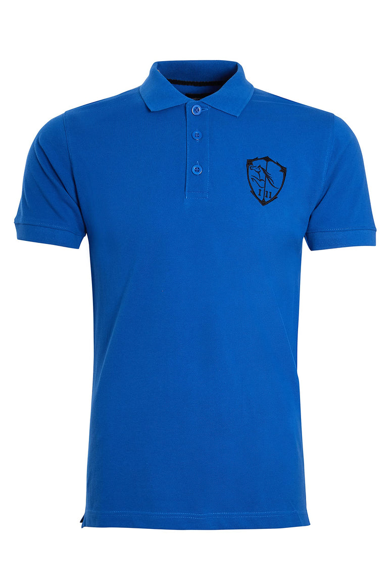 Imporio 11® Boys Girls Cotton Polo Shirt Short Sleeve Summer Holidays Pique Polo Shirt with Embroidery Logo UK Age 3 to 13 Yrs