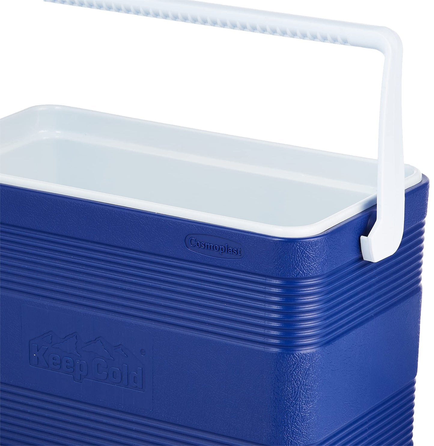 Cosmoplast Keep Cold Plastic Cooler Icebox, Deluxe 30 Liters, Mfibxx007Bl