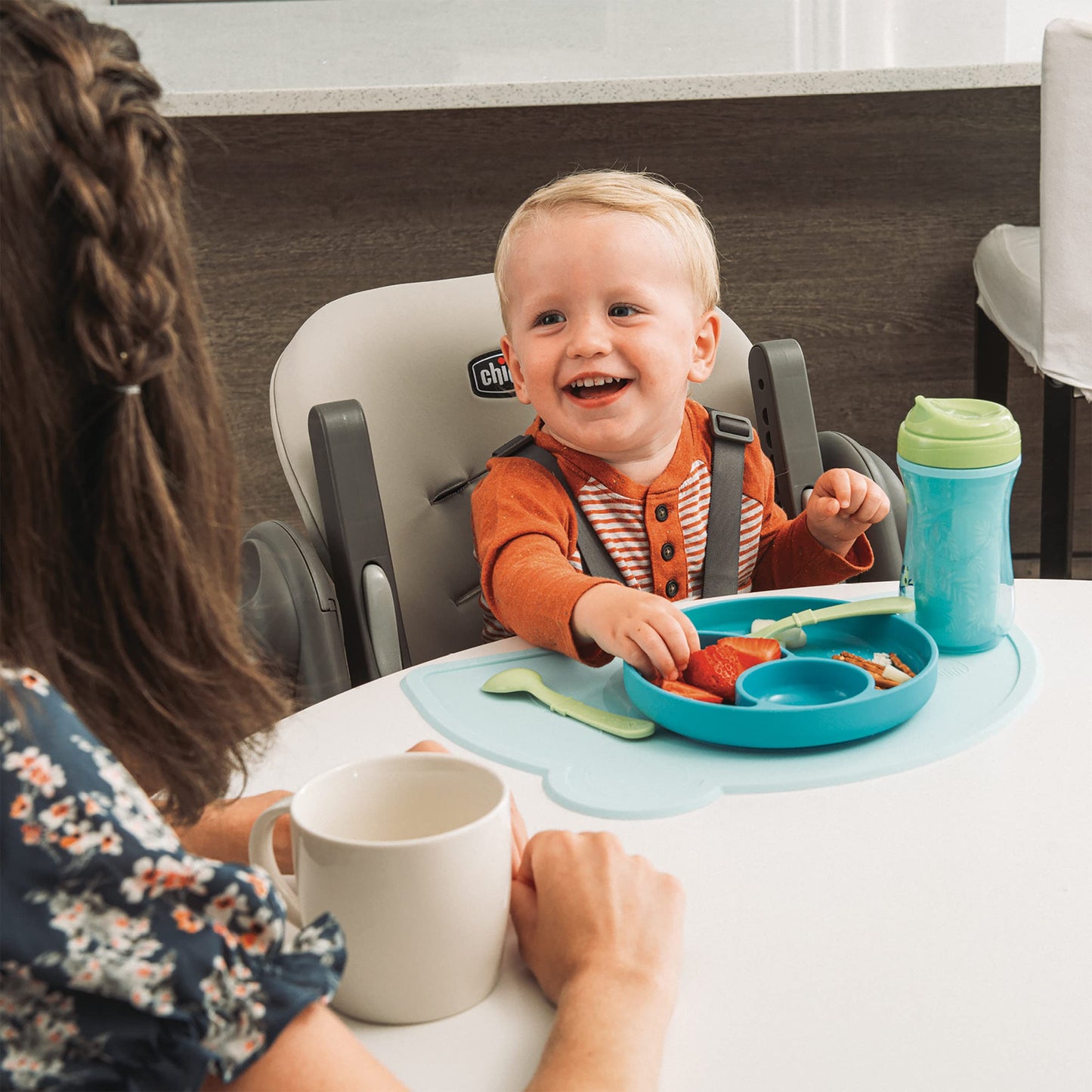 Chicco Polly High Chair, 6- 36 Months, Black